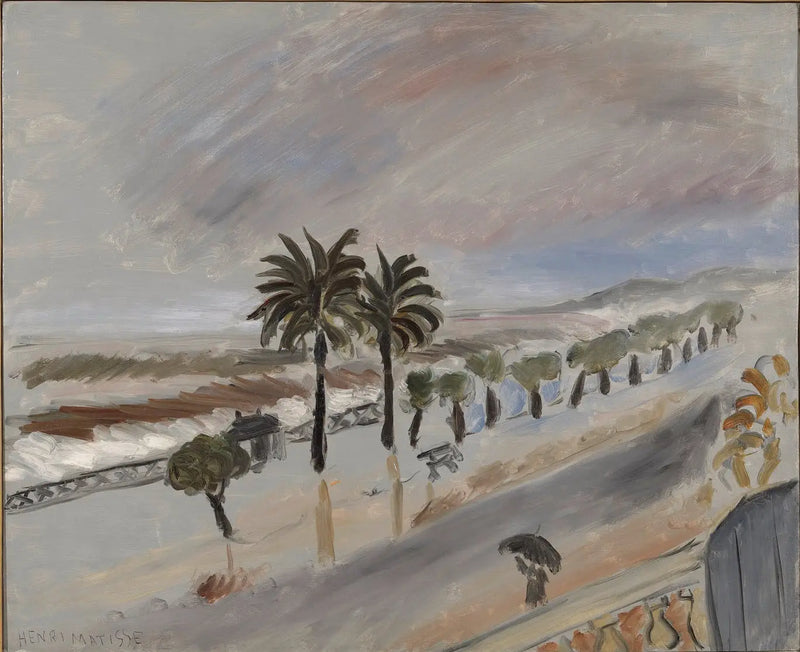 Tempestade em Nice - Henri Matisse