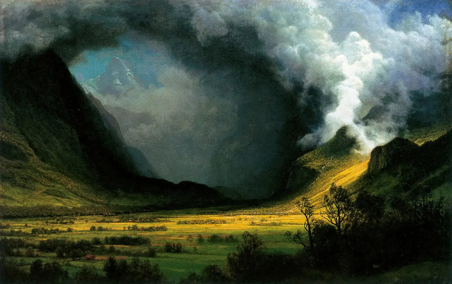 Tempestade nas Montanhas - Albert Bierstadt