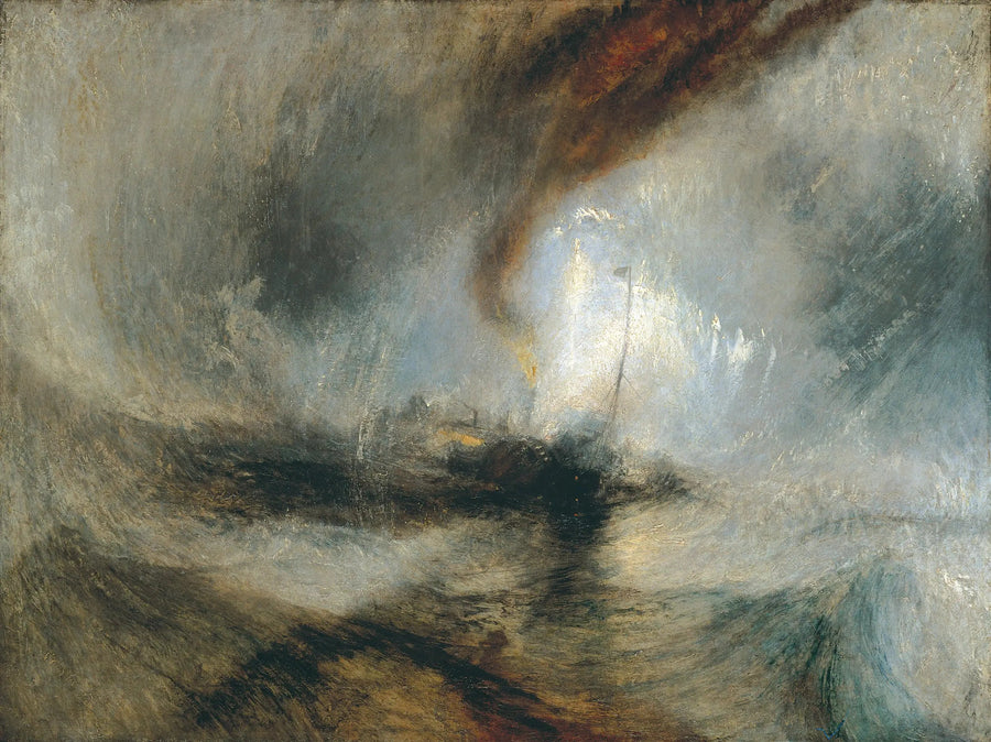 Tempestade de neve no mar - J. M. W. Turner