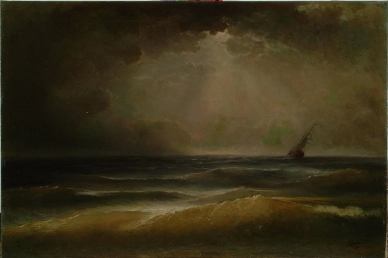 Tempestade - Ivan Aïvazovski