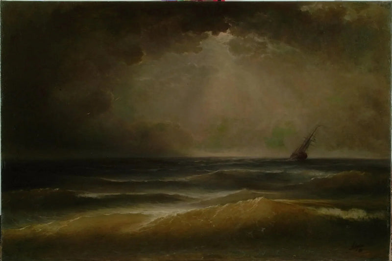 Tempestade - Ivan Aïvazovski