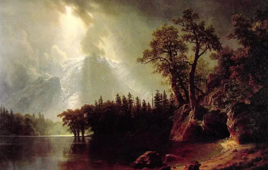 Tempestade passageira sobre a Sierra Nevada - Albert Bierstadt