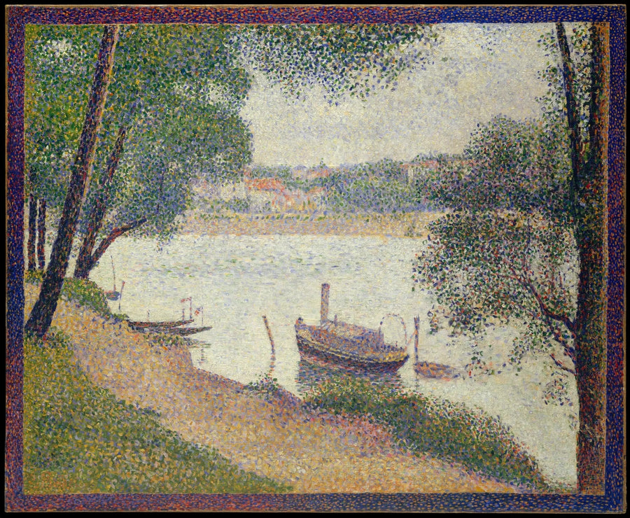 Tempo cinza, Grande Jatte - Georges Seurat