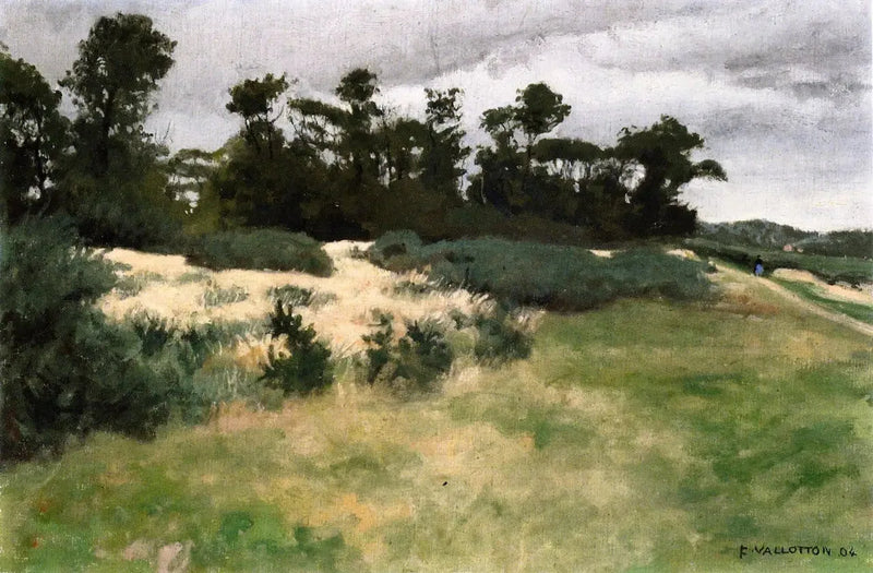 Tempo cinzento, Varengeville - Félix Vallotton