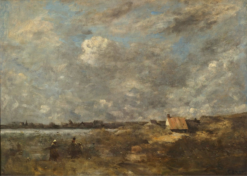 Tempo tempestuoso. Pas-de-Calais - Jean-Baptiste Camille Corot