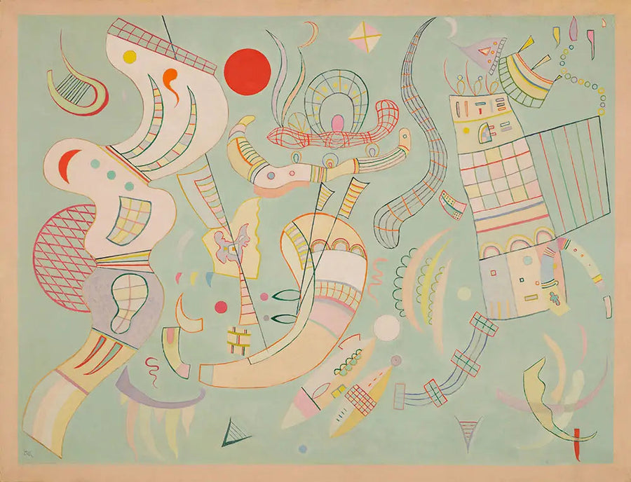 Tensões Claras - Vassily Kandinsky