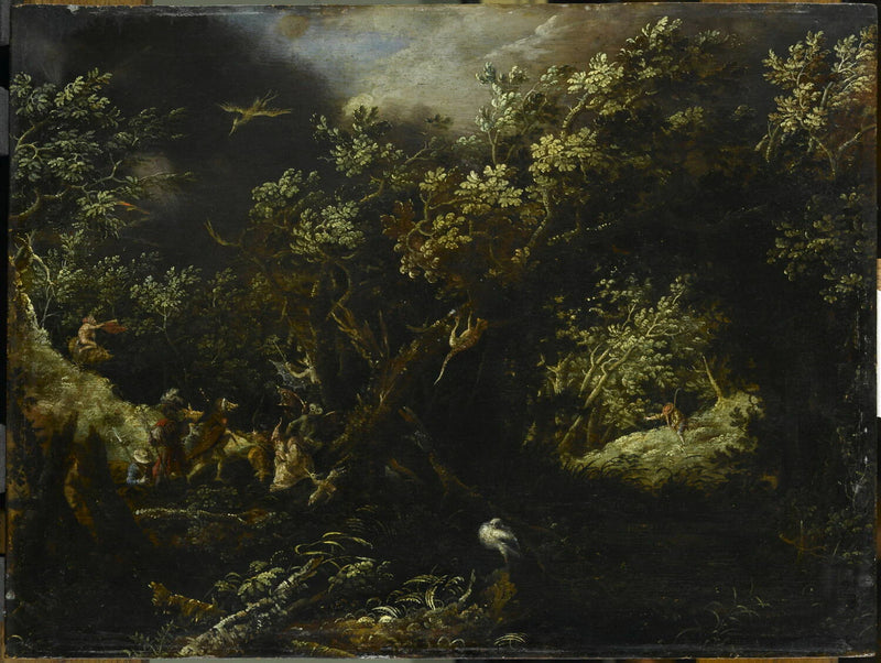 La Tentation de saint Antoine - Frederick van Valckenborch