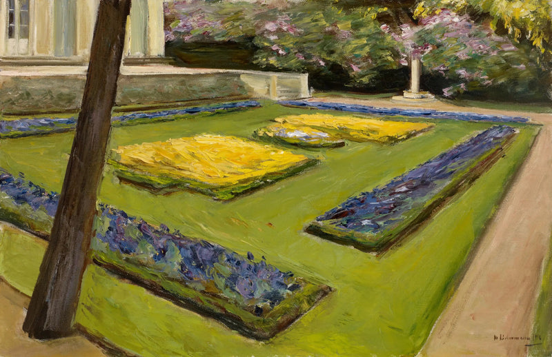 Terraço no jardim perto do Wannsee, noroeste - Max Liebermann