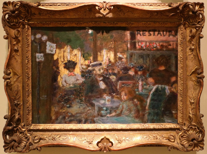 Terraço de café - Pierre Bonnard