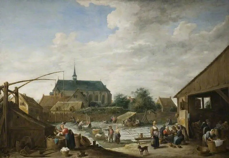 Terra de branqueamento - David Teniers, o Jovem