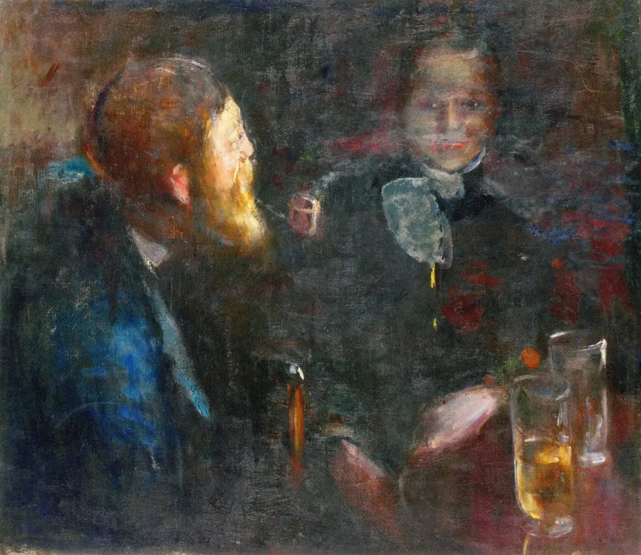 Cabeça a Cabeça - Edvard Munch