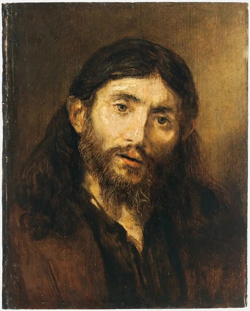 Tête du Christ – Rembrandt, vers 1648–1656