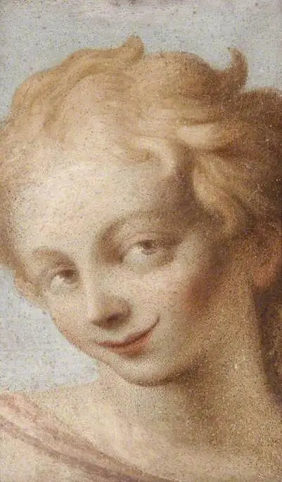 Cabeça de anjo - Antonio da Correggio