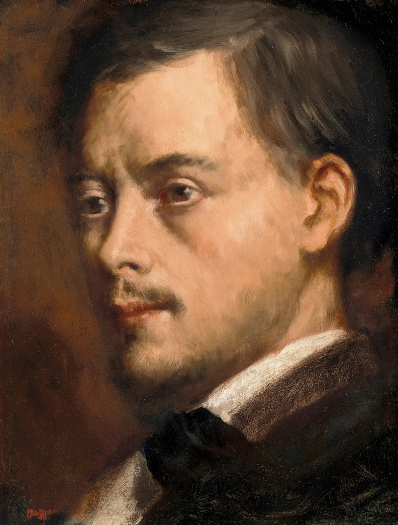 Cabeça de homem - Edgar Degas