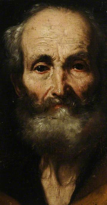 Cabeça de um apóstolo - Jusepe de Ribera