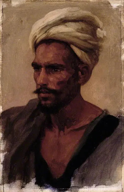 Cabeça de um Árabe - Frederic Leighton