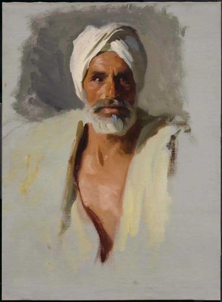 Cabeça de um Árabe - John Singer Sargent