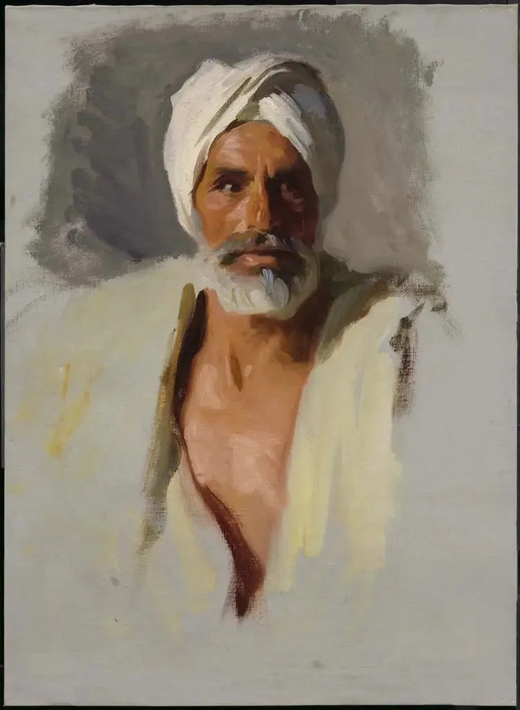 Cabeça de um Árabe - John Singer Sargent