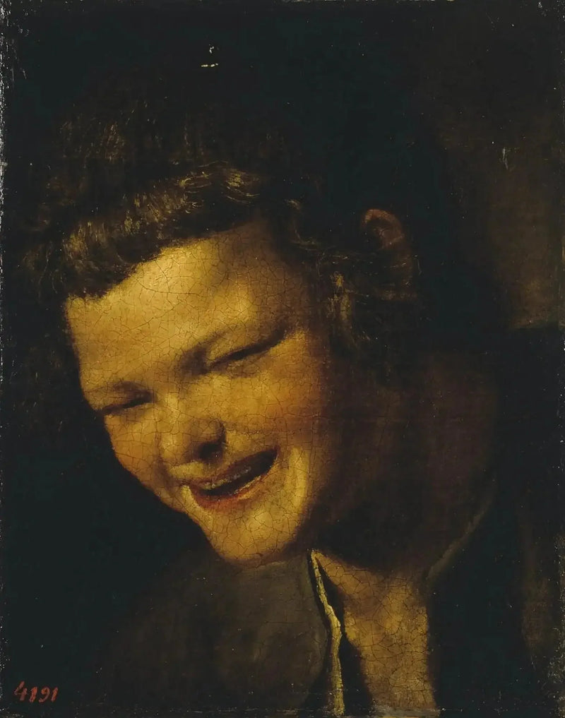 Cabeça de um menino rindo - Diego Velázquez