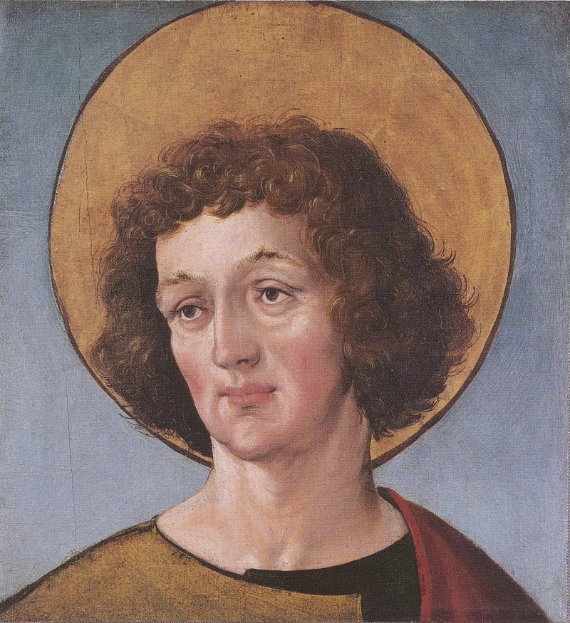 Cabeça de um santo - Hans Holbein, o Jovem