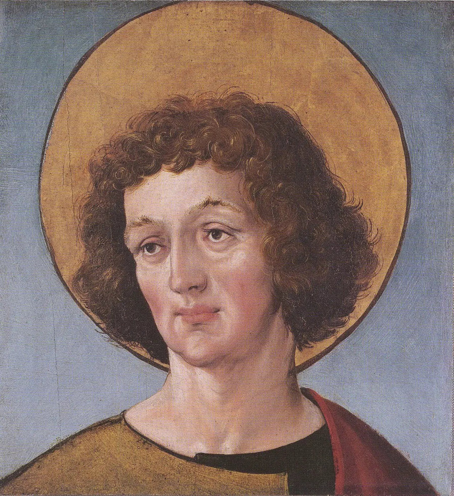 Cabeça de um santo - Hans Holbein, o Jovem
