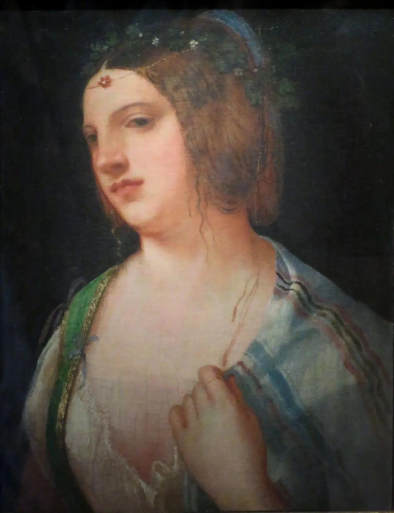 Cabeça de uma jovem veneziana - Giorgione