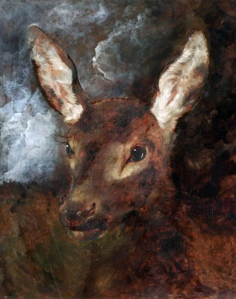  Cabeça de veado - Edwin Henry Landseer