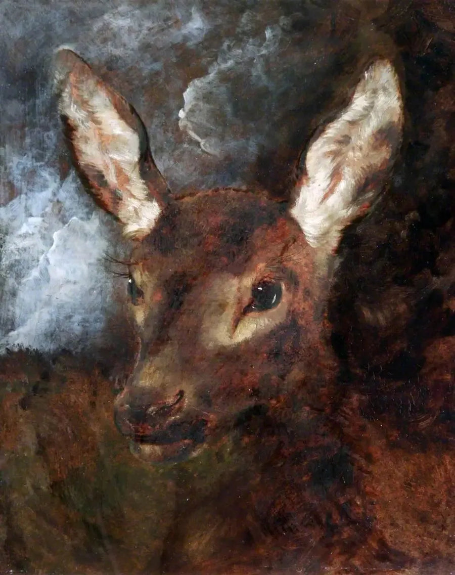  Cabeça de veado - Edwin Henry Landseer