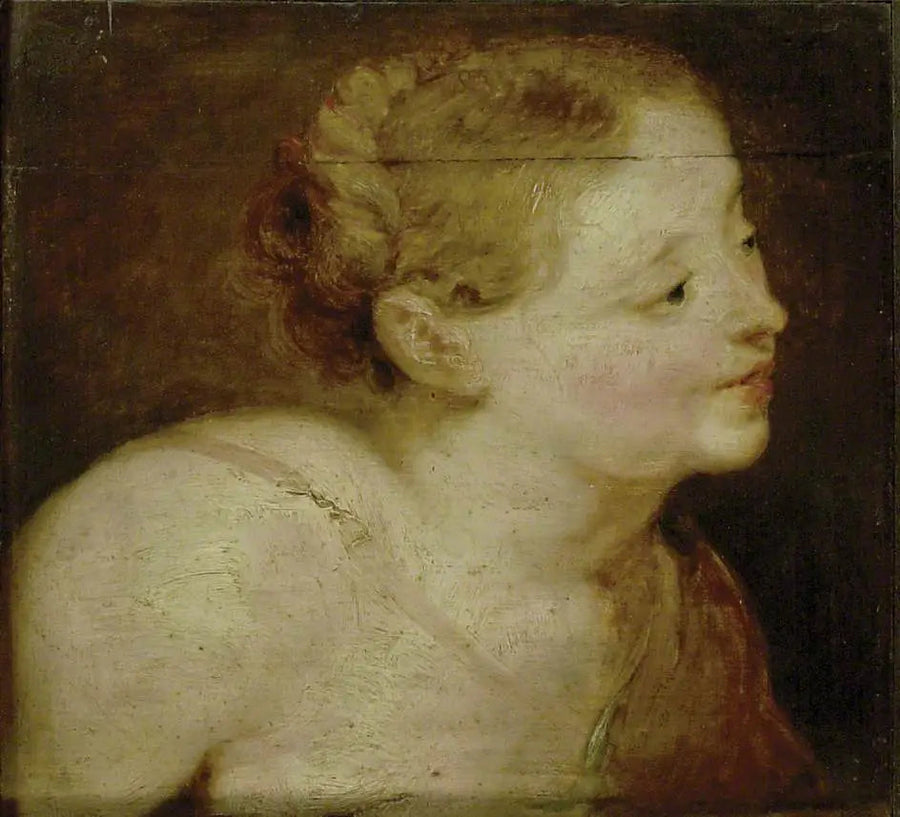 Cabeça de caçadora (Diana?) - Peter Paul Rubens