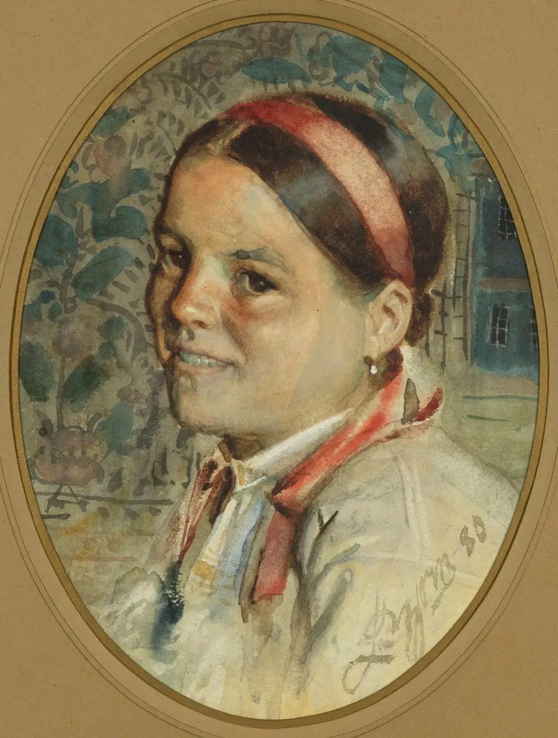 Cabeça de mulher - Anders Zorn