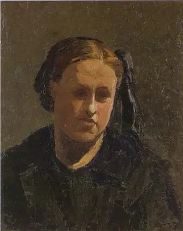 Cabeça de mulher - Claude Monet
