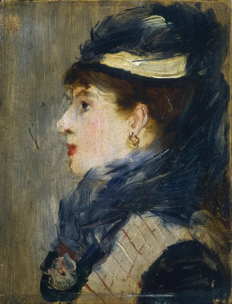 Cabeça de mulher - Édouard Manet