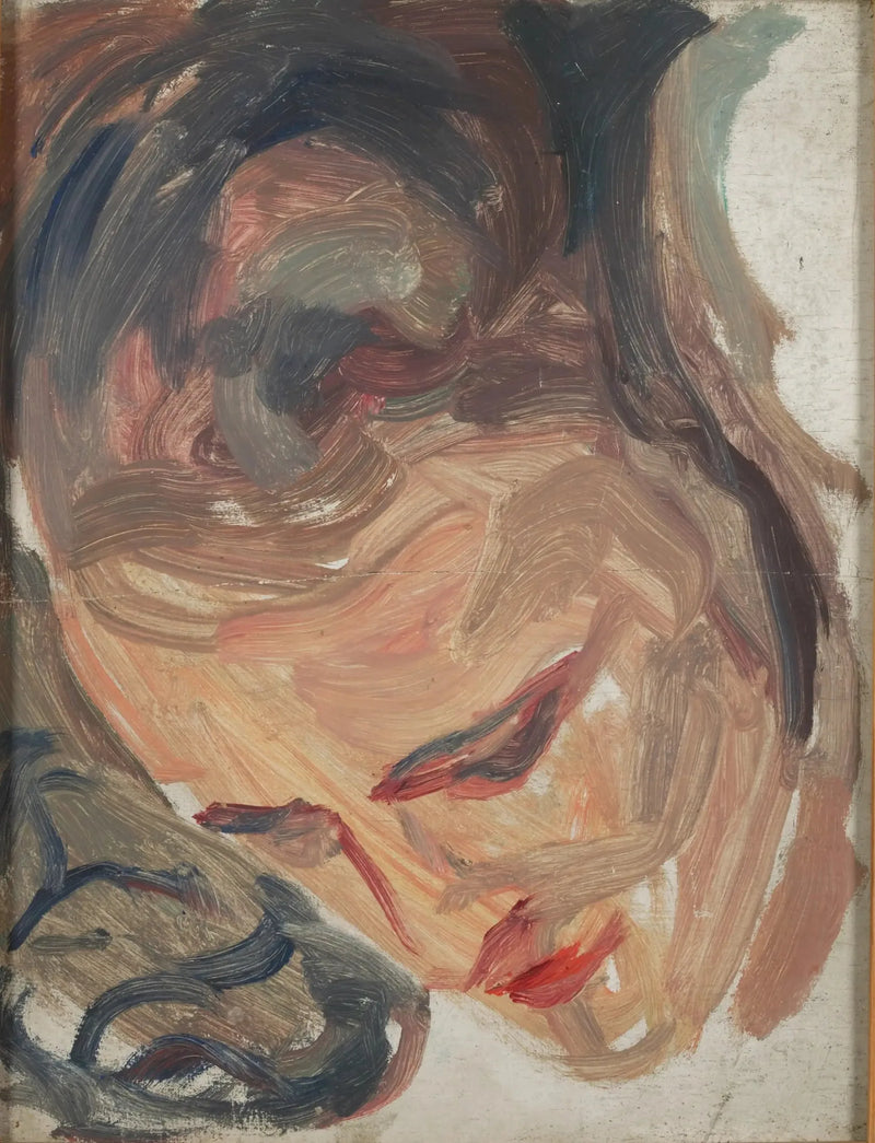 Cabeça de mulher - Edvard Munch
