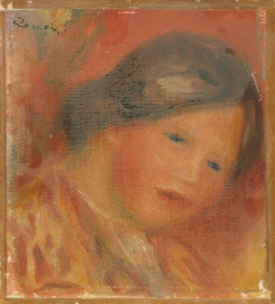 Cabeça de mulher - Pierre-Auguste Renoir