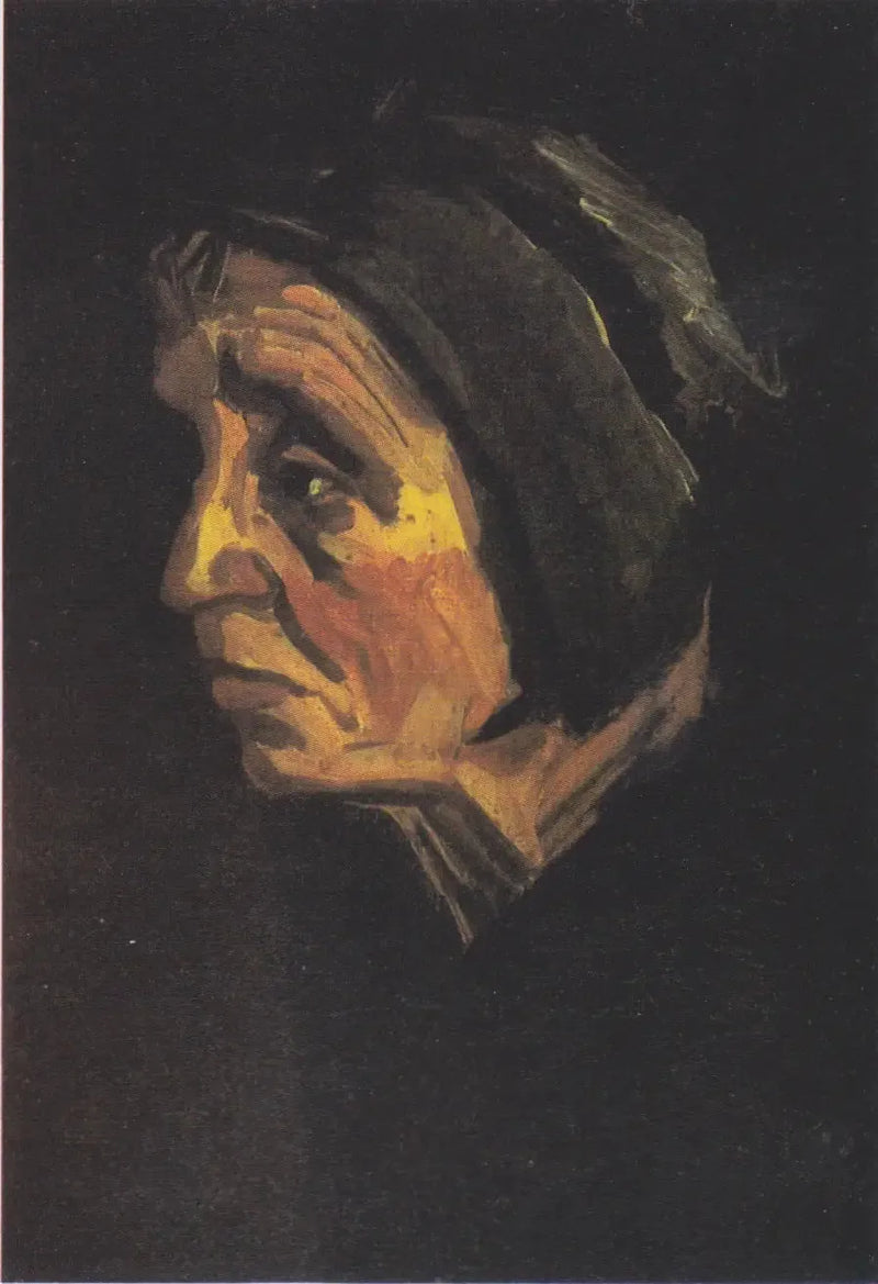 Cabeça de mulher - Vincent van Gogh