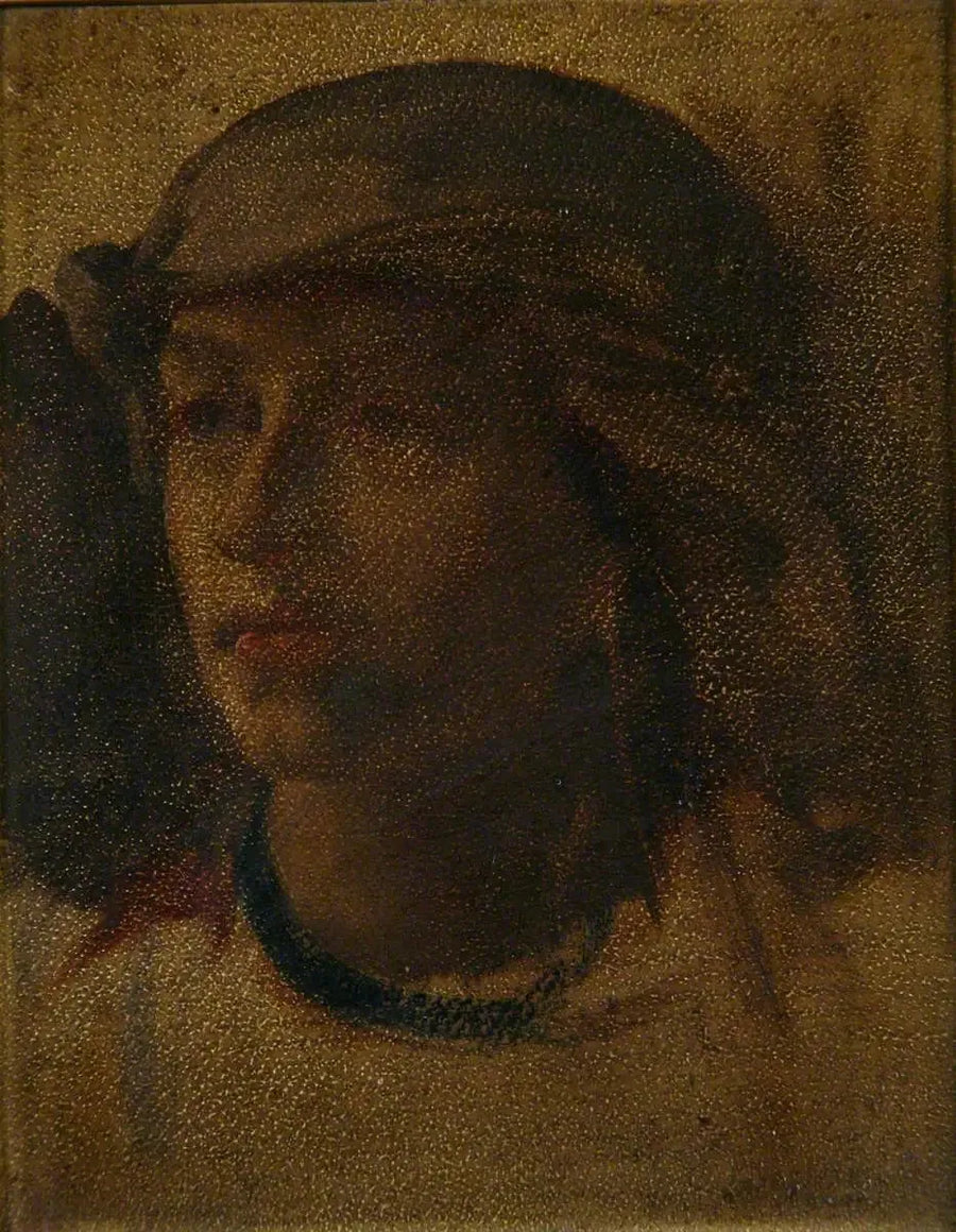 Cabeça de menina - Frederic Leighton