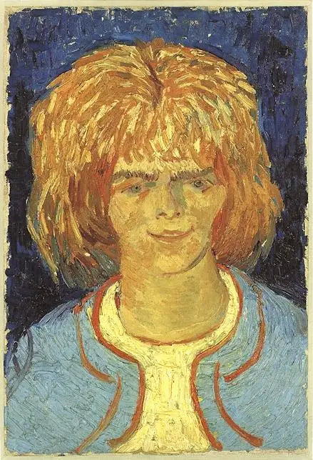 Tête de fille - Vincent van Gogh image 1 reproduction réalisée par Alpha Reproduction