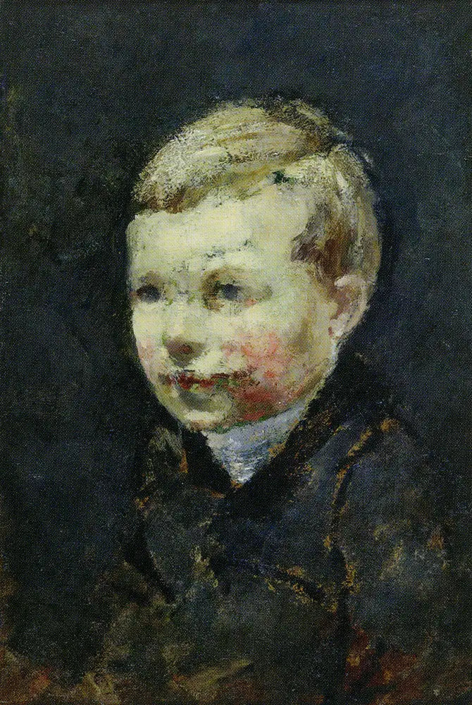 Cabeça de menino - Edvard Munch