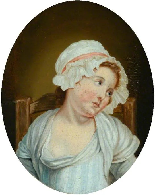 Cabeça de jovem garota - Jean-Baptiste Greuze