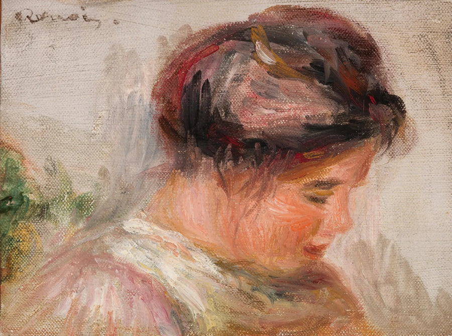 Cabeça de Menina - Pierre-Auguste Renoir