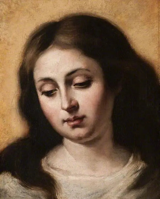 Cabeça da Madona - Bartolomé Esteban Murillo