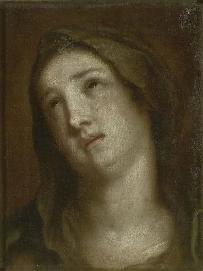 Cabeça da Virgem enlutada - Antoine van Dyck