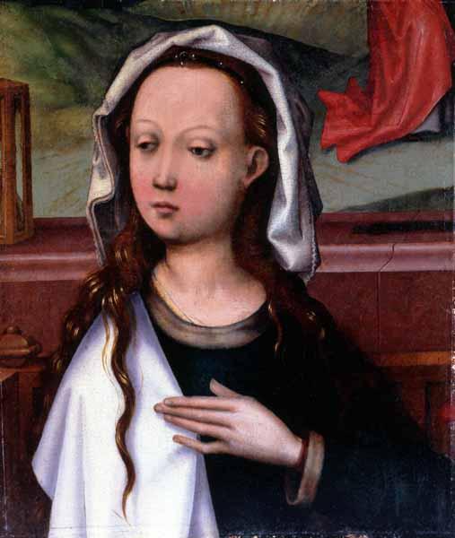 Cabeça da Virgem - Hans Holbein o Velho