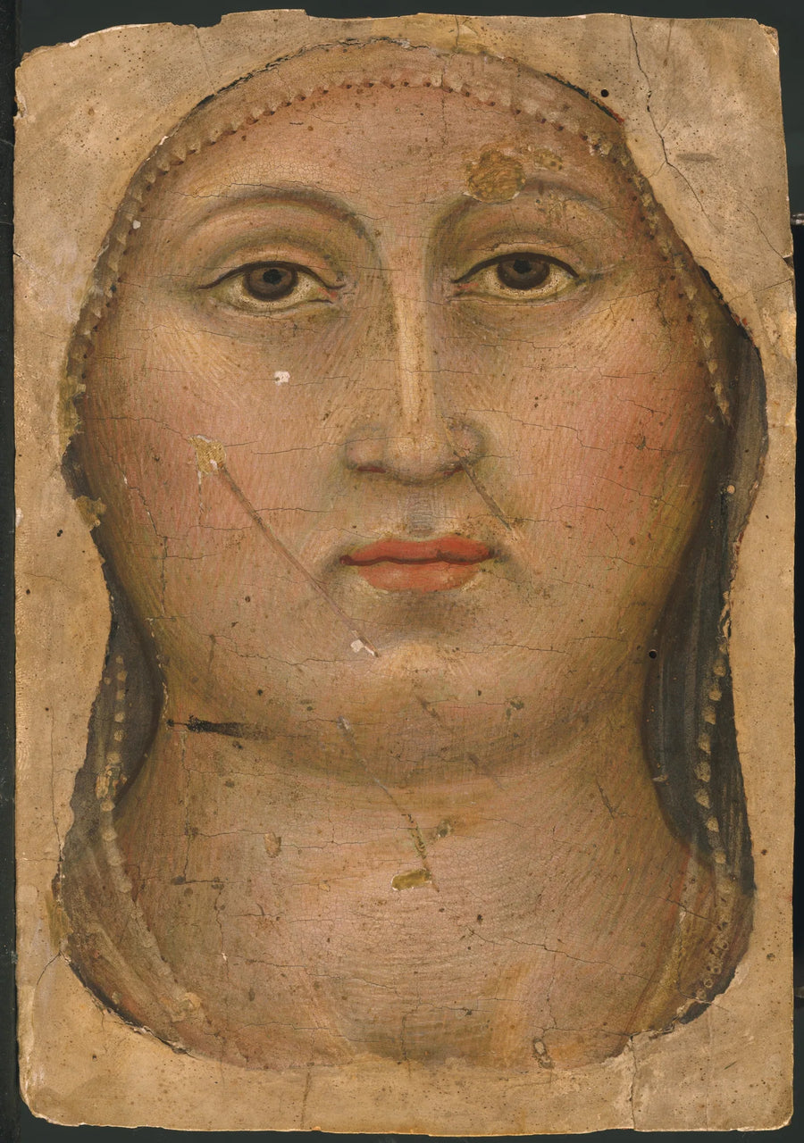 Cabeça da Virgem - Taddeo di Bartolo