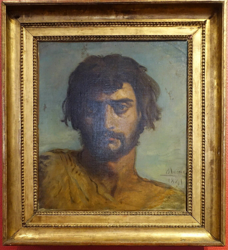 Cabeça de pastor dos Marais Pontins - Théodore Chassériau