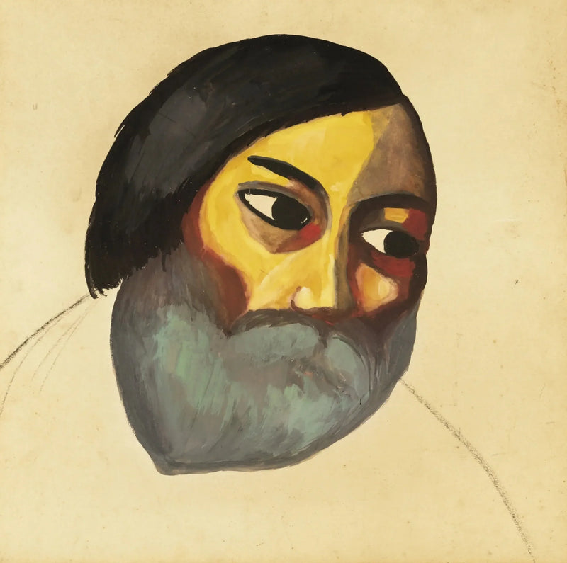 Cabeça de camponês - Kazimir Malevich