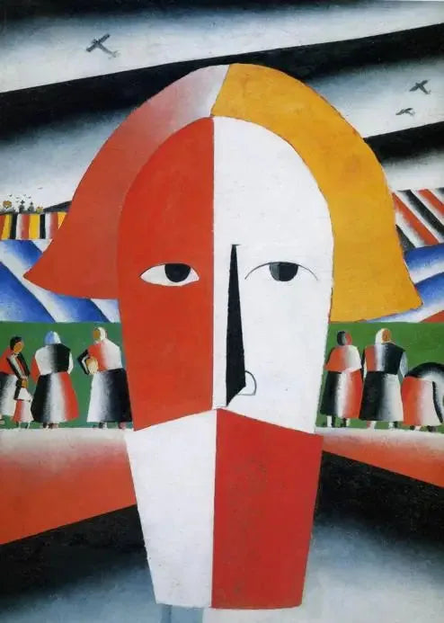 Cabeça de camponês - Kazimir Malevich