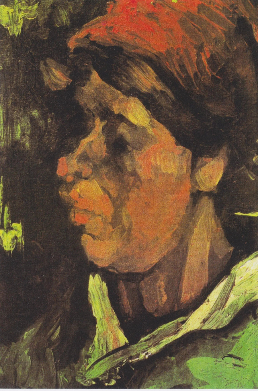 Cabeça de camponesa holandesa - Vincent van Gogh