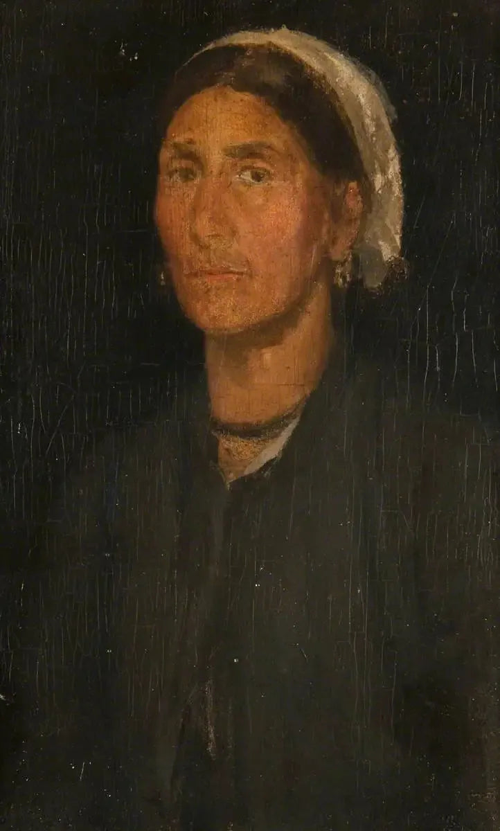 Cabeça de camponesa - James Abbott McNeill Whistler