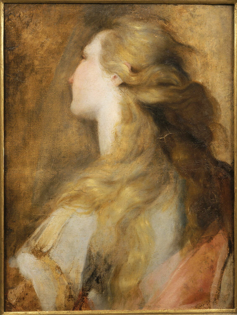 Cabeça de Santa Maria Madalena - Federico Barroci